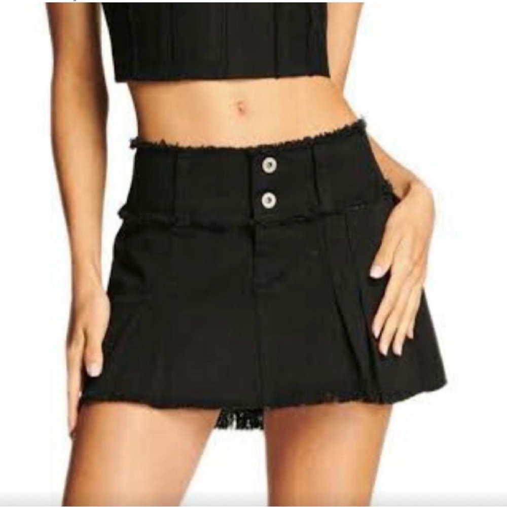 I.AM.GIA Black Distressed Denim Jacket